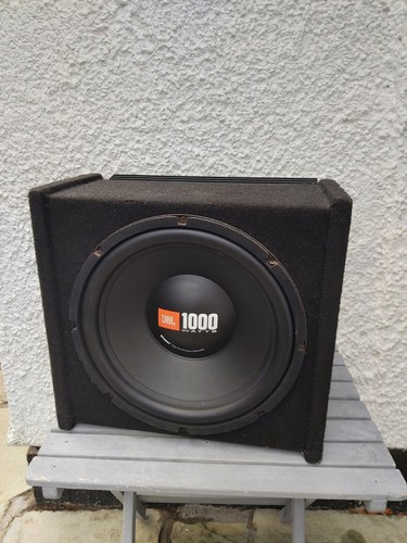 Car sub and amplifier - 12",