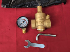 ANCLLO Water Pressure Reducer DN20 3/4 Inch Brass Pressure Regulator Water