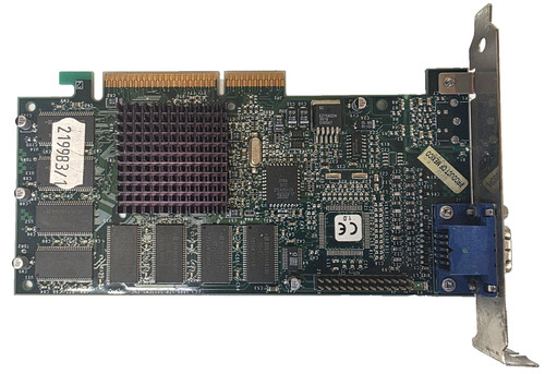 3dfx voodoo3 2000 - agp, 16mb