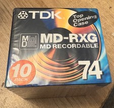 Pack tdk md - 10, md-rxg