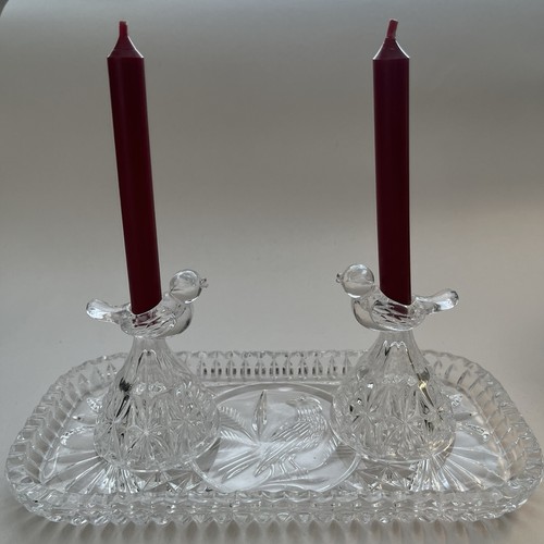 Vintage crystal bird dressing - vintage,