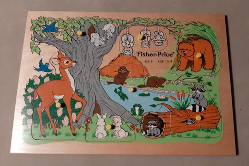 Fisher price wooden tray - fisher,