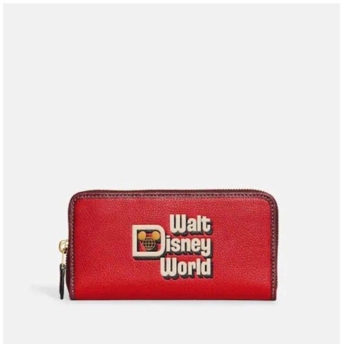 Disney coach accordion zip - x,