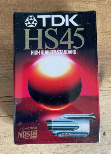 Tdk hs45 vhs camcorder - tdk,