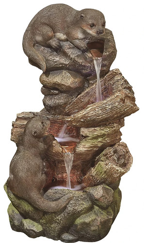 Easy fountain otter pools led - fountain,