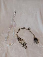 Job Lot jewellery bundle of 2x Jaeger necklaces 