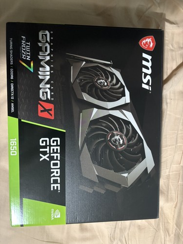 Boxed msi geforce gtx - geforce,