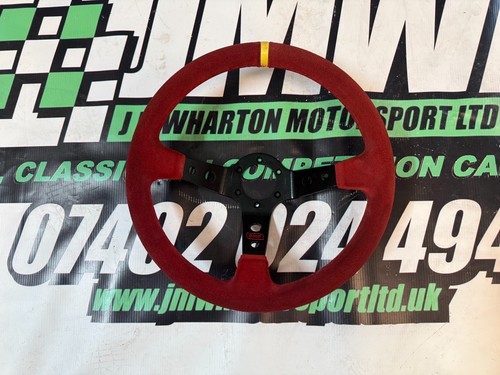 Used omp dished steering wheel - dished,