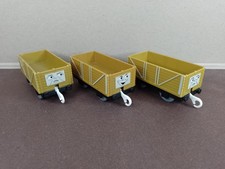 Three Yellow Troublesome Trucks - Tomy Trackmaster - Thomas And Friends