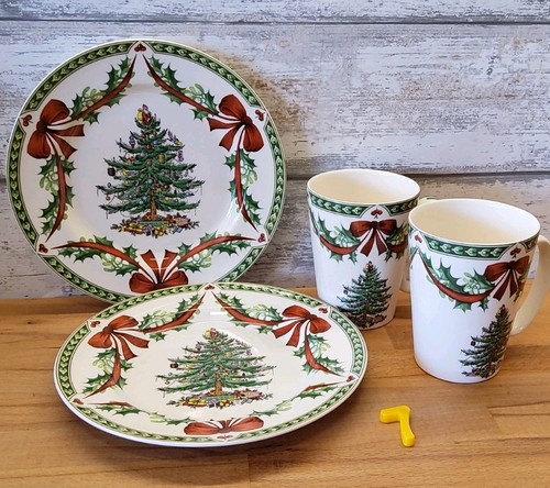 Spode christmas plates - spode,