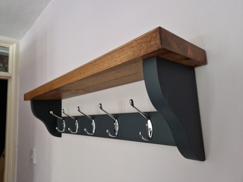 Coat rack shelf floating - coat,