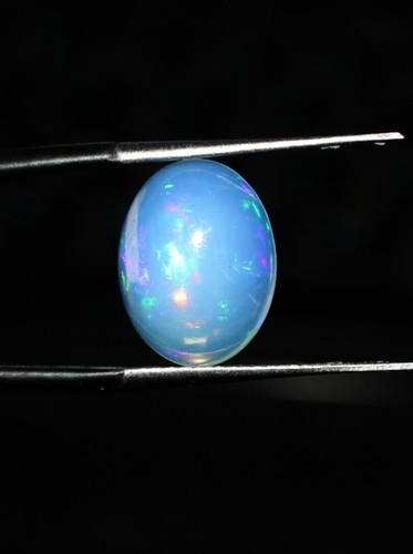 Opal oval gemstone loose
