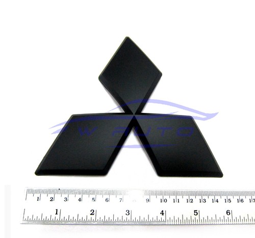 Matte black front - front, badge