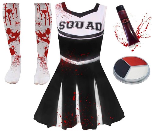 Childrens girls black zombie - childrens,