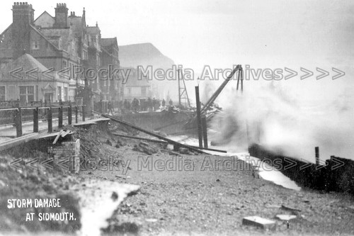 Uhh storm damage sidmouth - storm, damage,