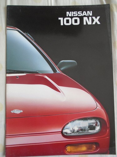 Nissan 100nx brochure feb 1993 - feb,