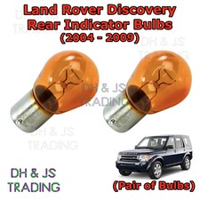 For Land Rover Discovery Amber Rear Indicator Bulbs Bulb Tail Pair (04-09)
