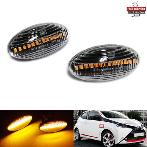 Clear lens side indicator - lens,