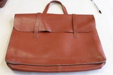 Vintage leather music case - vintage,