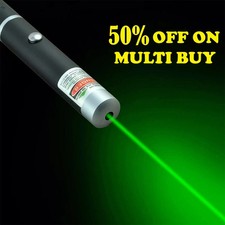 Green Laser Pointer Pen Light Beam Ultra Bright 1mW Lazer Cat Dog Pet Toy
