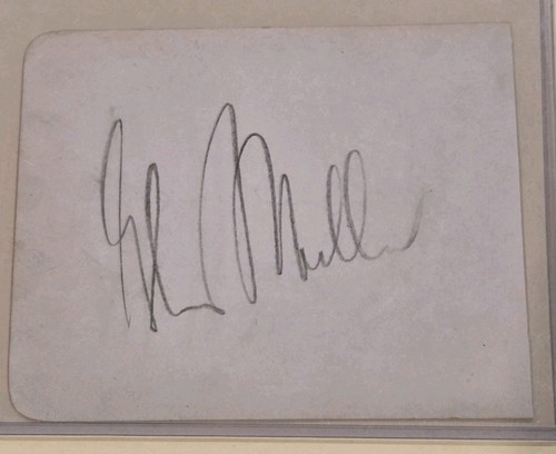 Glenn miller signed jazz - glenn,