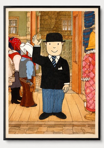 Benn classic cartoon - benn,
