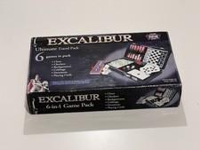 Excalibur 6-in-1 Board Games