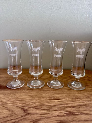 Vintage 1970s pony glasses - vintage,