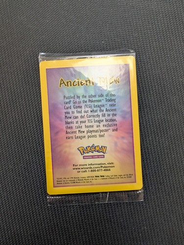 Ancient mew detail card insert - ancient,