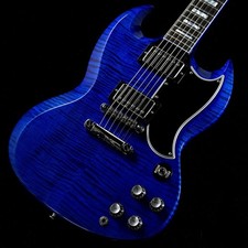 Gibson Custom Shop Dealer Select SG Custom Figured Top Gloss Blue