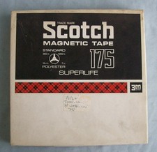 Scotch Magnetic Tape 175 Superlife 7" (18cm) 1200 ft (360m)