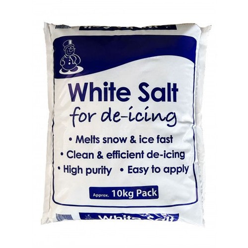 White icing salt 10kg - de-icing,