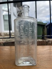 C Dewing Chemist Grimsby Medicine Bottle 17cm