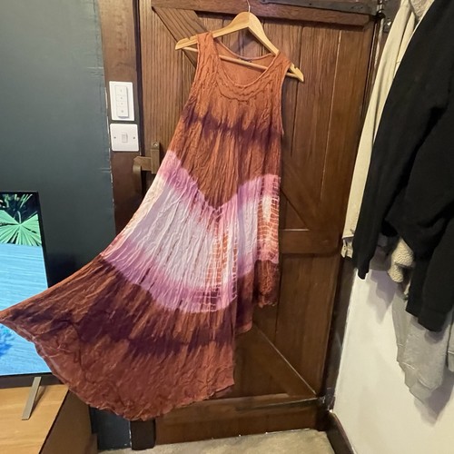 Boho free size - , orange/pink