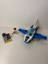 LEGO City 60206 Cargo Plane – Complete, Missing Pilot Minifigure