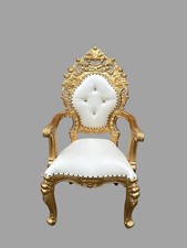Riga Throne Chair   -  Gold