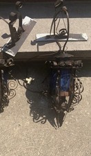 2 vintage BLACK gothic MCM