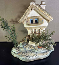 Pendelfin Rabbits Stoneware - Castle Tavern - Hand Painted Stand