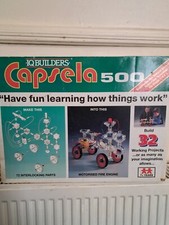 CAPSELA  500 IQ BUILDER  VINTAGE  1970'S