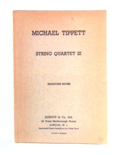String quartet iii miniature - quartet,