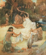 WILLIAM RUSSELL FLINT I SAT