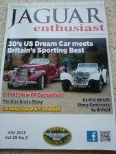 JAGUAR ENTHUSIAST MAGAZINE JUL
