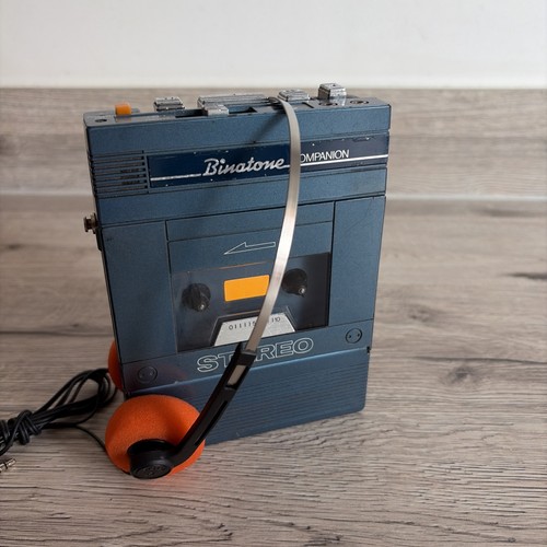 Rare 1980s blue binatone - rare,