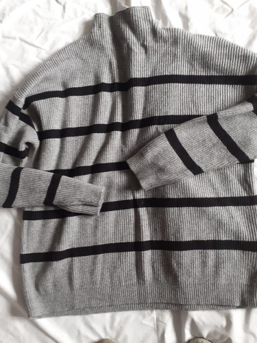 Ladies grey baggy jumper with - jumper,