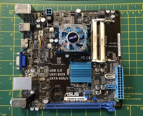 Asus c8hm70 hdmi mini itx - mini,