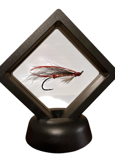 Hand tied salmon fly red - salmon,