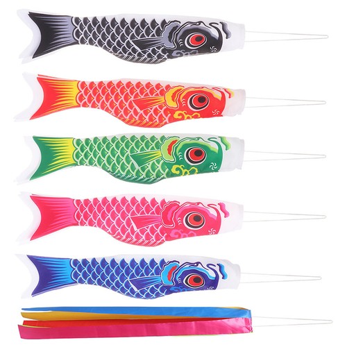 Assorted color carp flags - color,