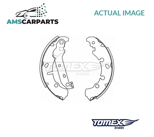 Brake shoe kit - set, tx
