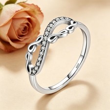 Sterling Silver Infinity Ring