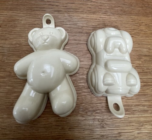 Vintage plastic moulds set - plastic,